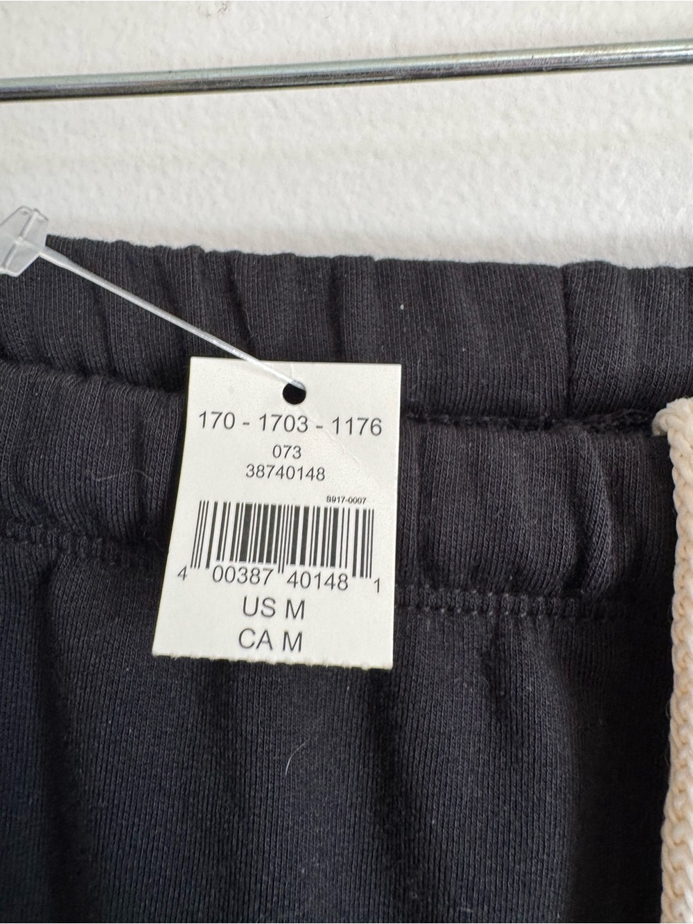OFFLINE By Aerie OTT Fleece Jogger in Black Cozy Soft Pull On Back Pocket M) NEW - Picture 10 of 11